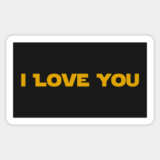I Love You (I Know) Sticker